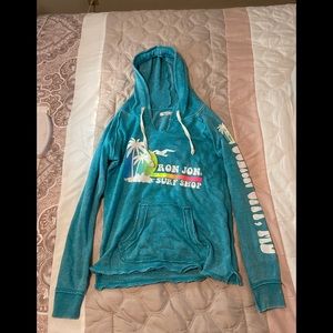Ron Jon Ocean City Maryland teal sweatshirt